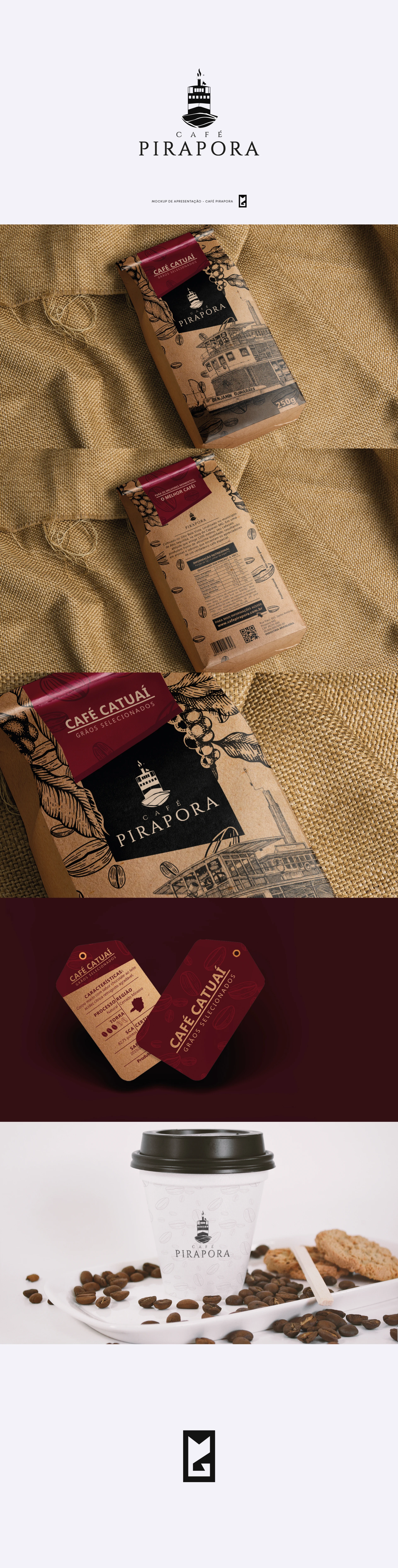 Café Pirapora: apresentação visual 1