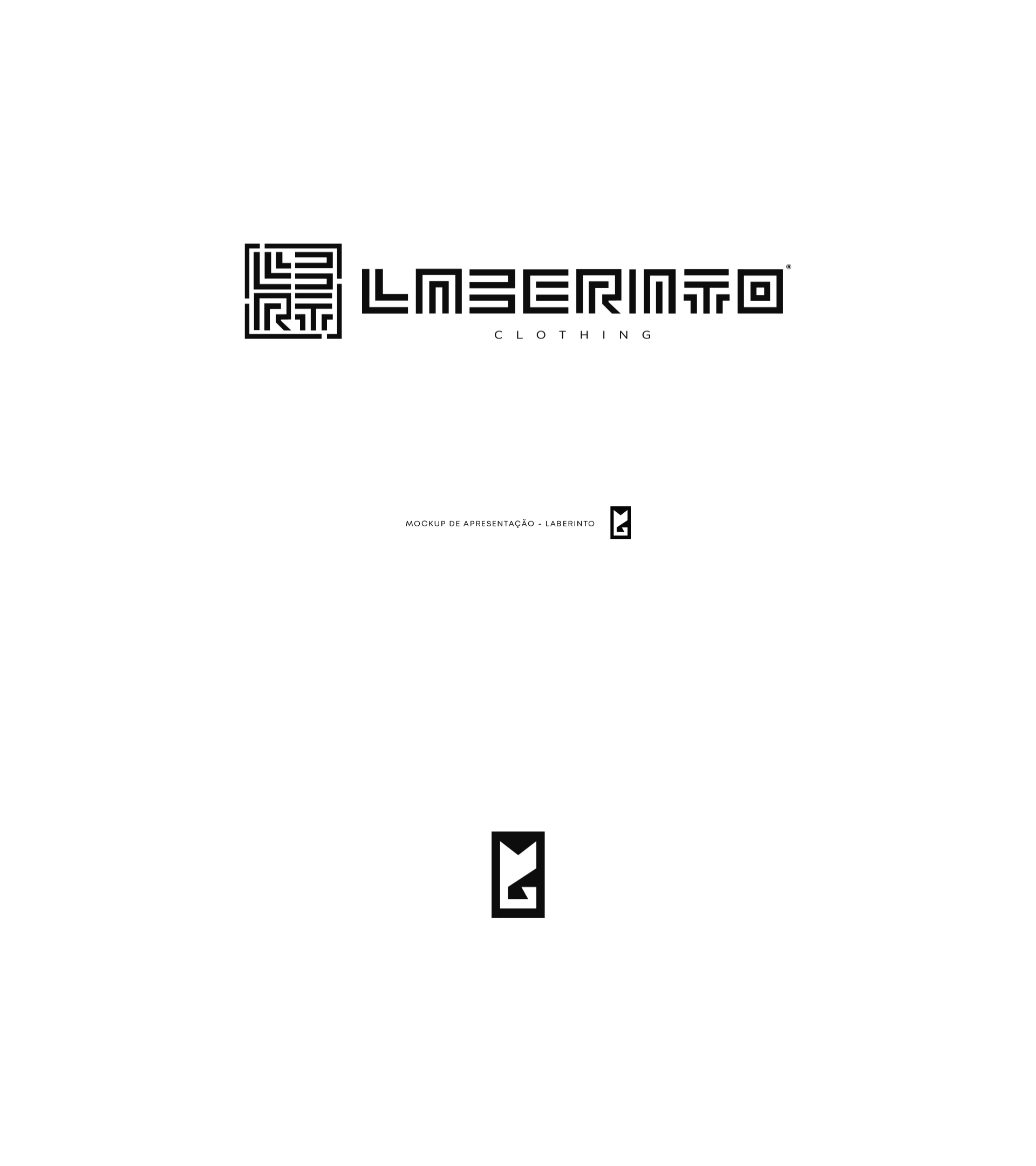 Laberinto Clothing: apresentação visual 1